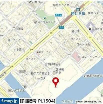【地図】 | パークタワー勝どきミッド