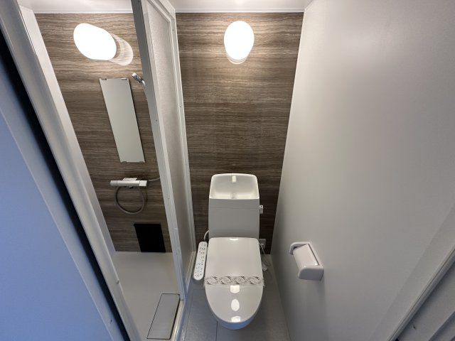 川崎市多摩区中野島３丁目の賃貸マンションのトイレ