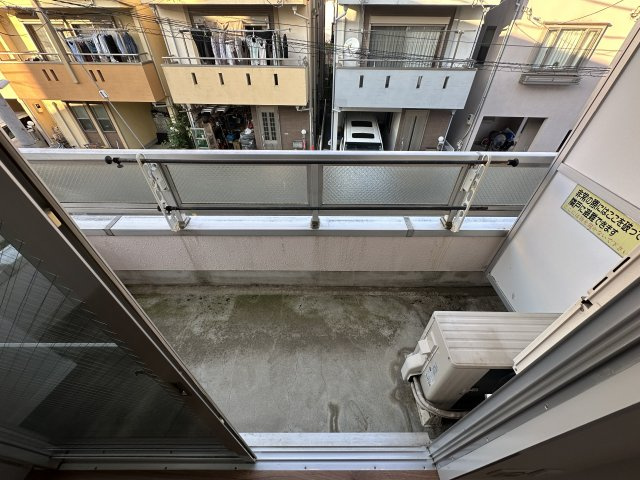 川崎市多摩区中野島３丁目の賃貸マンションのバルコニー