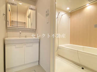 【浴室】 | Ａｎｇｅ２２４　Ｂ | 【Ａｎｇｅ２２４　Ｂ】スペースが確保できる洗面所です