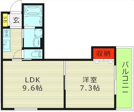 【間取り】 | ブリーゼ城東
