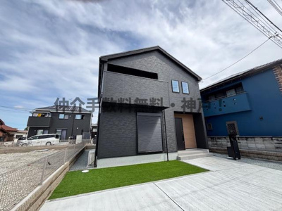 【外観】 | 神戸市西区玉津町今津　新築戸建2号棟　仲介手数料無料！ | 物件の外観です
