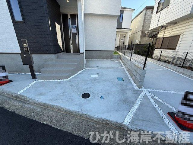 茅ヶ崎市松林2丁目　新築戸建　全５棟の駐車場|駐車スペース