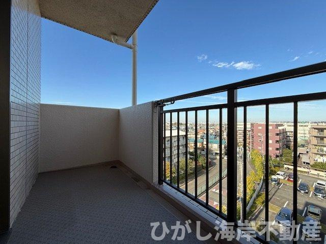 第1ハイツ茅ヶ崎のバルコニー|北側　バルコニー