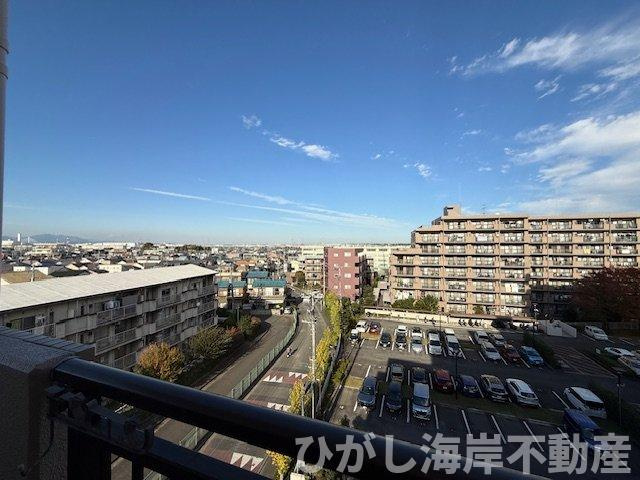 第1ハイツ茅ヶ崎の展望|北側　バルコニーからの眺望