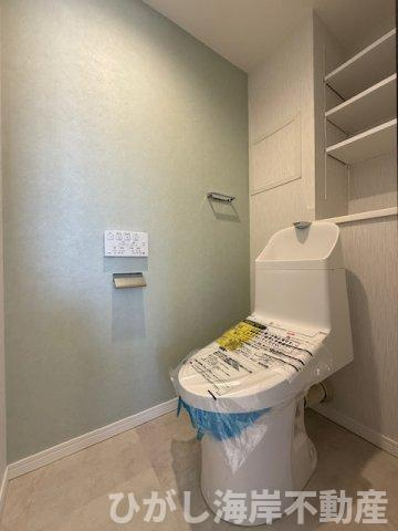 第1ハイツ茅ヶ崎のトイレ|新規リフォーム完了！　洗浄機能付きお手洗い