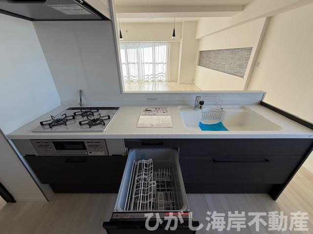 第1ハイツ茅ヶ崎のキッチン|新規リフォーム完了！　食洗器付きシステムキッチン