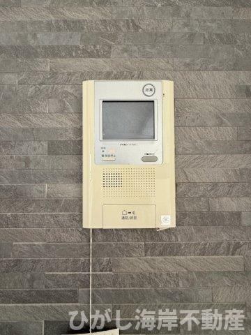 第1ハイツ茅ヶ崎のセキュリティ|TVモニター付きインターフォン