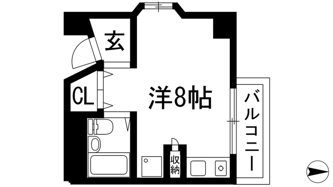 【間取り】 | ロイヤルコート上池田