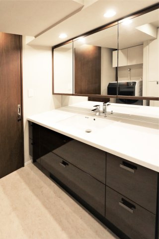 パークホームズ大濠一丁目の独立洗面台|家具等は売買対象に含まれません