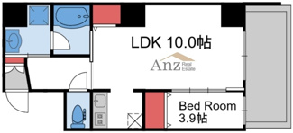 【間取り】 | アーベル更紗北堀江