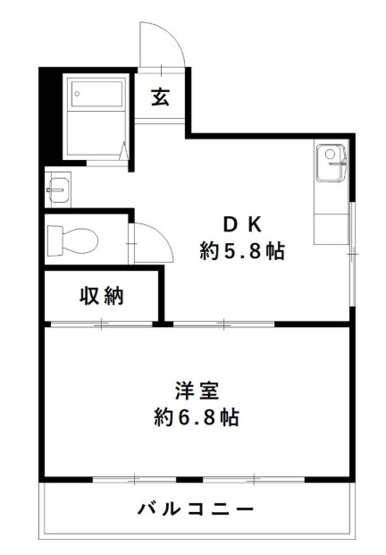 【間取り】 | ベルメゾンⅡ