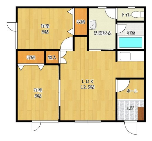 ドミールミサキの間取り