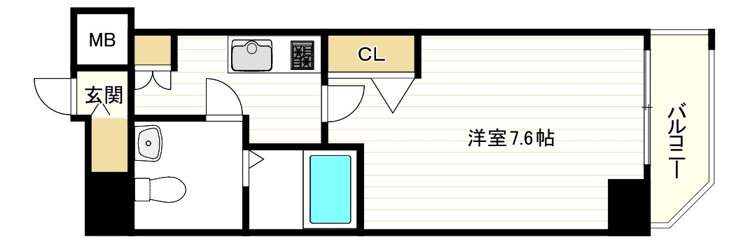 グランドロアール南巽の間取り