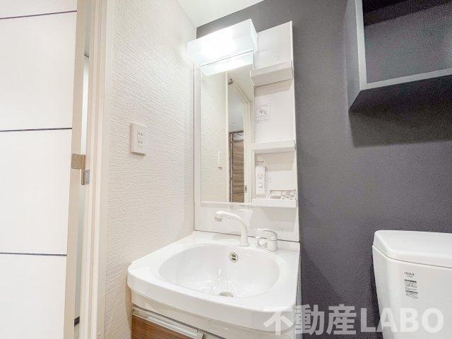 グランドロアール南巽の洗面所