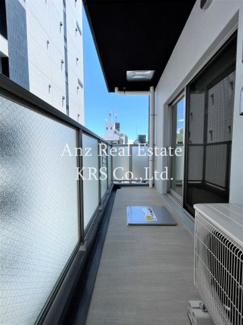 【バルコニー】 | ラ・ピシーヌ南堀江 | 広々としたバルコニー！