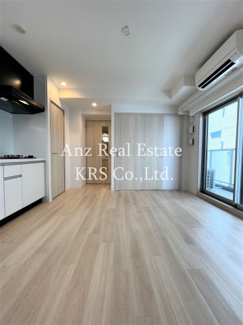 【居間・リビング】 | ラ・ピシーヌ南堀江 | 区切りもしっかりあります！