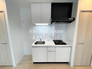 【キッチン】 | ラ・ピシーヌ南堀江 | 2口ガスコンロ！調理スペースあり！