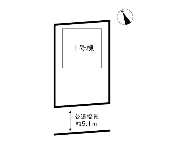 【区画図】 | 姫路市河間町1期／全1棟