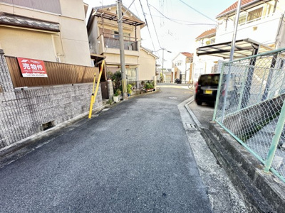 【前面道路含む現地写真】 | 堺市中区深井清水町戸建 | 前面通路