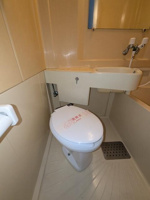 清潔感のあるトイレスペース