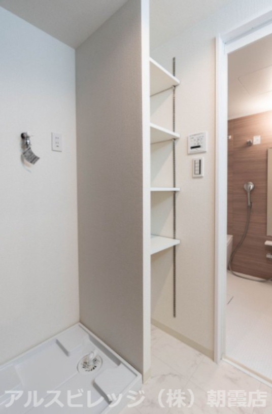 レーベンハイムひばりヶ丘の脱衣所