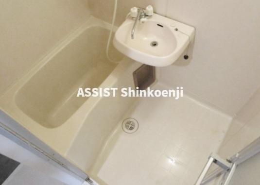 パーシモン高円寺の浴室