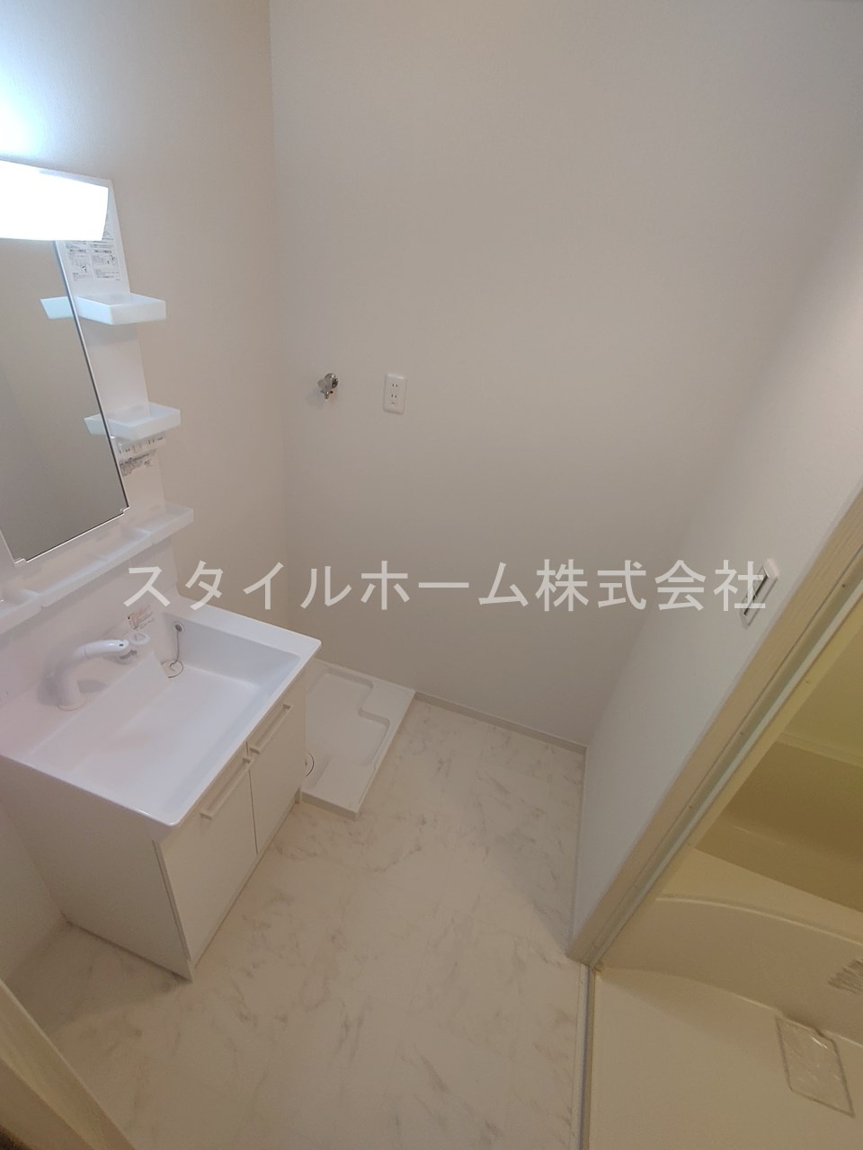 コーポ鈴森　Bの洗面所