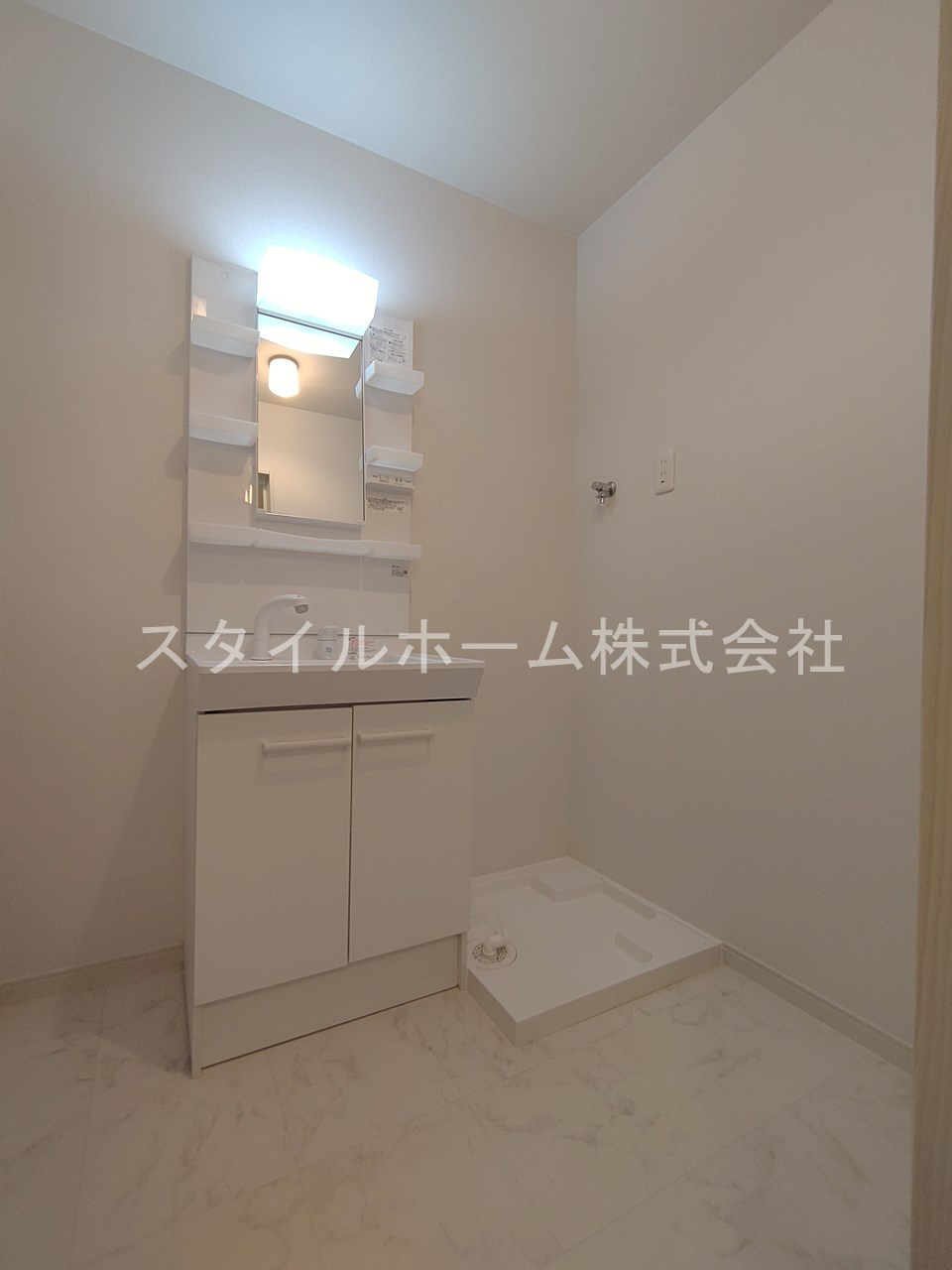 コーポ鈴森　Bの洗面所