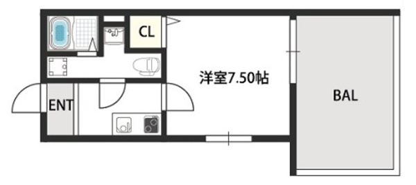 【間取り】 | ドゥエリング千林商店街