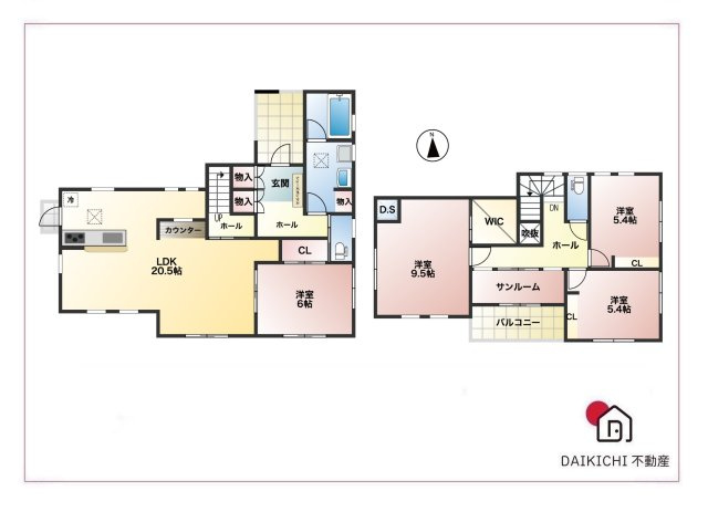 【間取り】 | 熊谷市永井太田　中古戸建