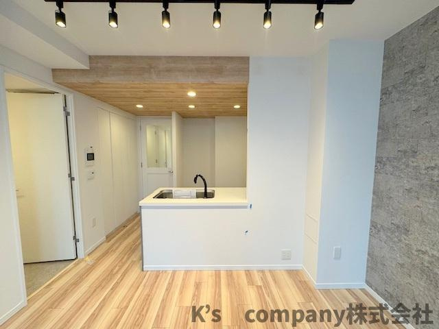 ◎茅ヶ崎市元町　ジオ茅ヶ崎フレシアのダイニング|ご家族を感じながらお料理のできるカウンターキッチン☆