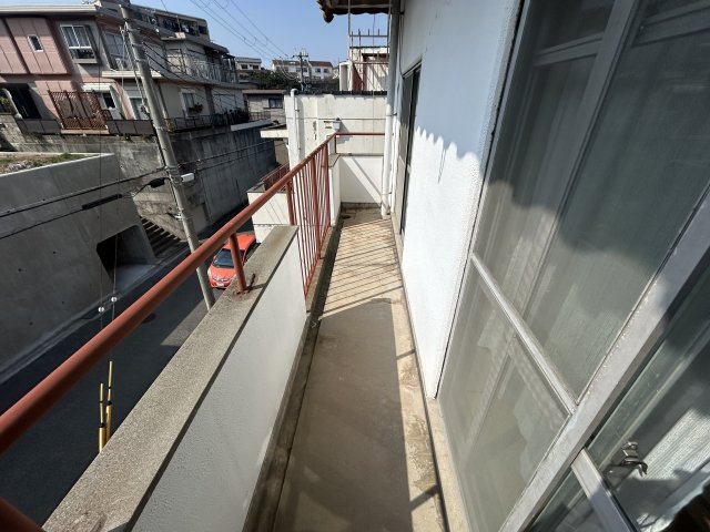 エクリート朝霧のバルコニー