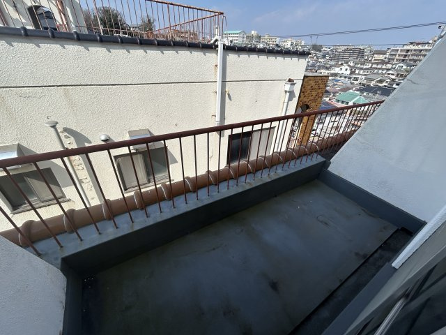 エクリート朝霧のバルコニー