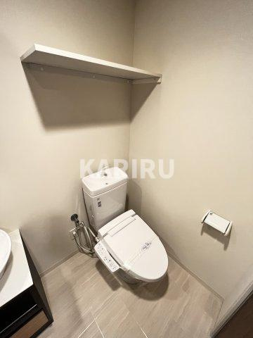 ガゼルコーヴ高倉のトイレ|落ち着いた色調のトイレです