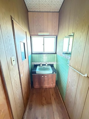 本町　川畑住宅の洗面所