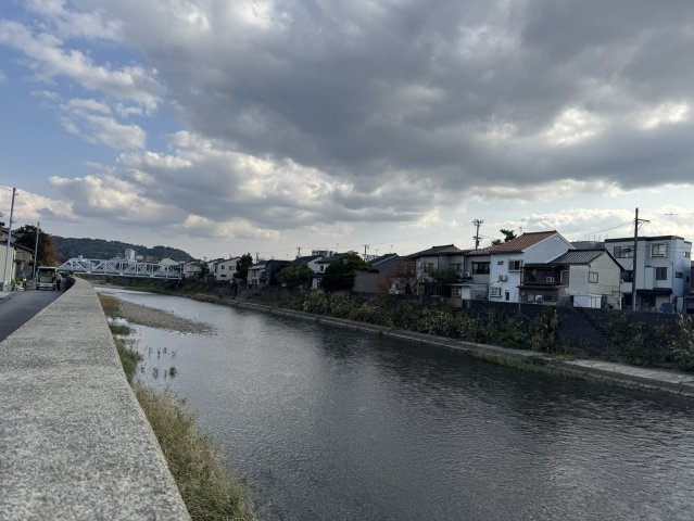 金沢市昌永町　中古戸建の展望|浅野川が一望できます