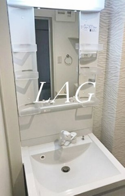 【洗面所】 | スカイパークテラス | 独立洗面台です。