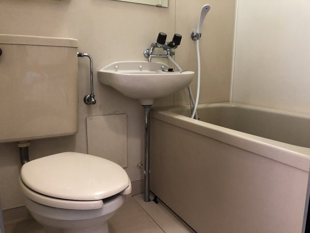 コーポセキの浴室