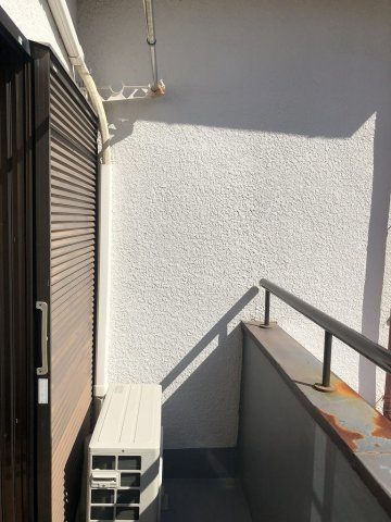 コーポセキのバルコニー