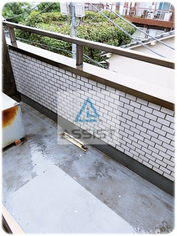 クヒオハイツのバルコニー