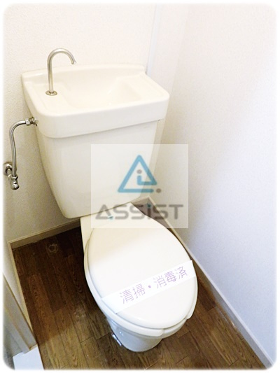 クヒオハイツのトイレ