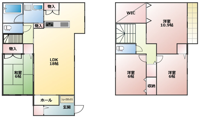 【間取り】 | 楓の森