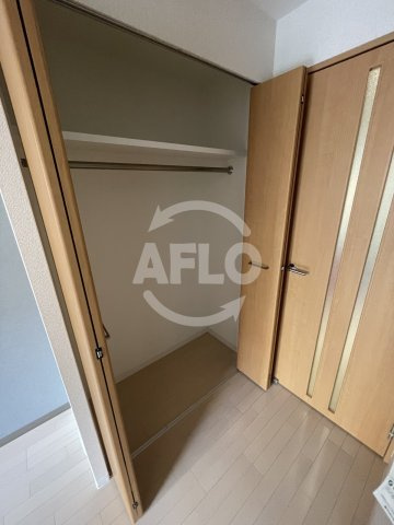 ラクラス福島野田の収納|ラクラス福島野田　クローゼット