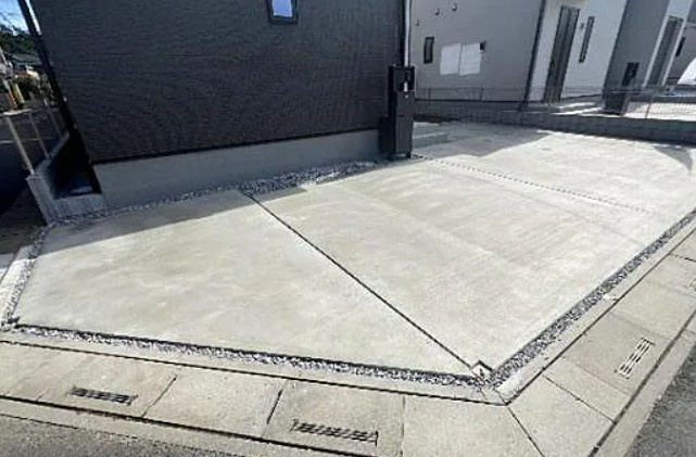 【新築】鶴ヶ島市下新田第２ １号棟の駐車場|駐車スペース２台分あります！