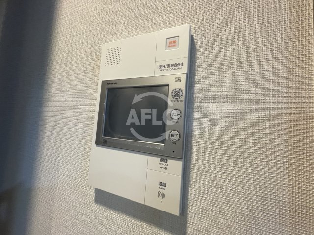 クレストコート靭公園THE CLASSのセキュリティ|クレストコート靭公園THE CLASS　モニター付きインターホン