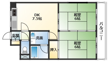 広島市西区南観音６丁目の賃貸マンション