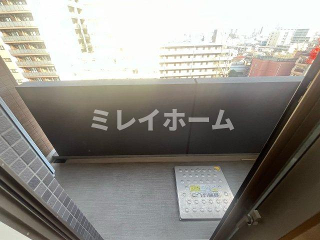 アイリス大森のバルコニー