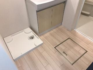 宗像市平井1丁目新築アパートのその他|脱衣所（イメージ）