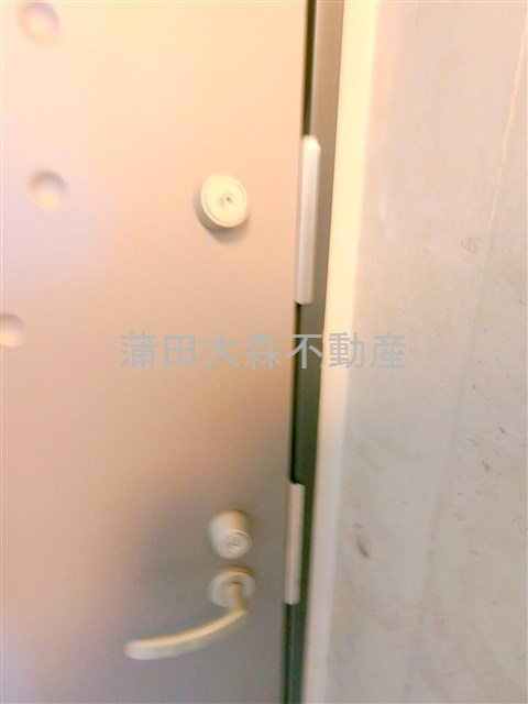 レジデンス平和島の玄関